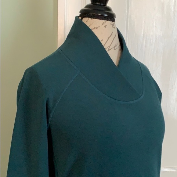 Athleta Soft Tech Pullover - Rich Teal - Picture 5 of 11